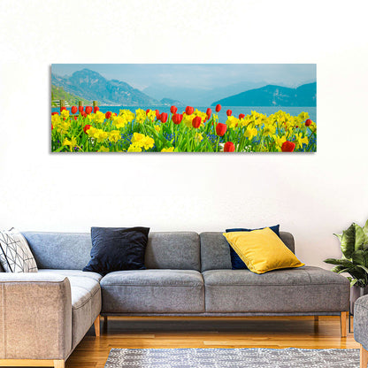 Lake Lucerne Daffodils Wall Art
