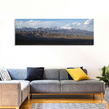 Snow Covered Afghan Mountains Wall Art