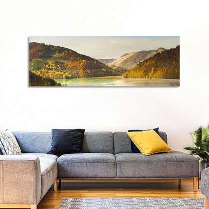 Bright Green Tailings Lake Wall Art