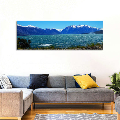 Lake Ohau Snow Peaks Wall Art