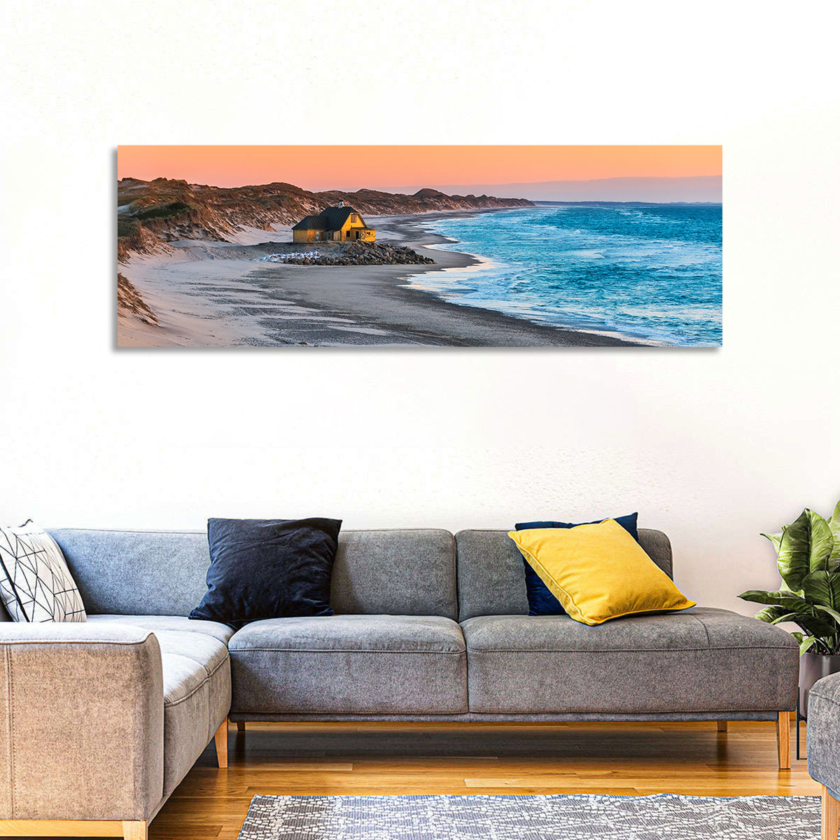 Gammel Skagen Beach House Wall Art
