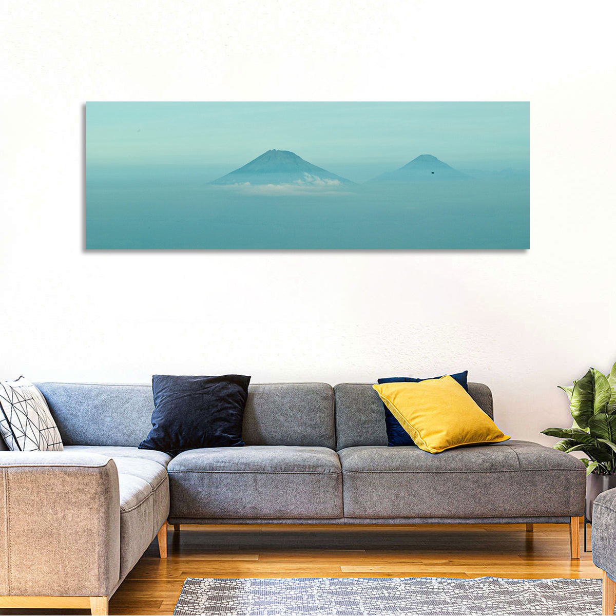 Sumbing and Sindoro Volcanoes Wall Art