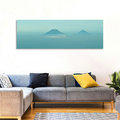 Sumbing and Sindoro Volcanoes Wall Art