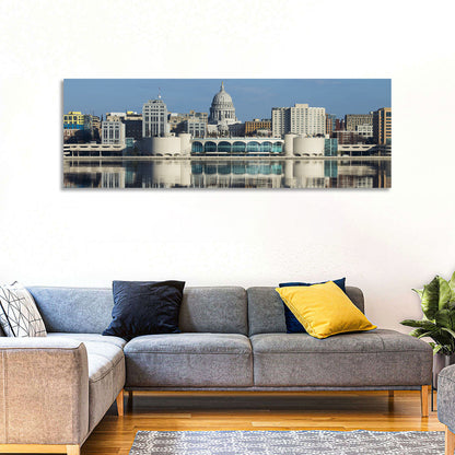Madison Lake Monona Skyline Wall Art