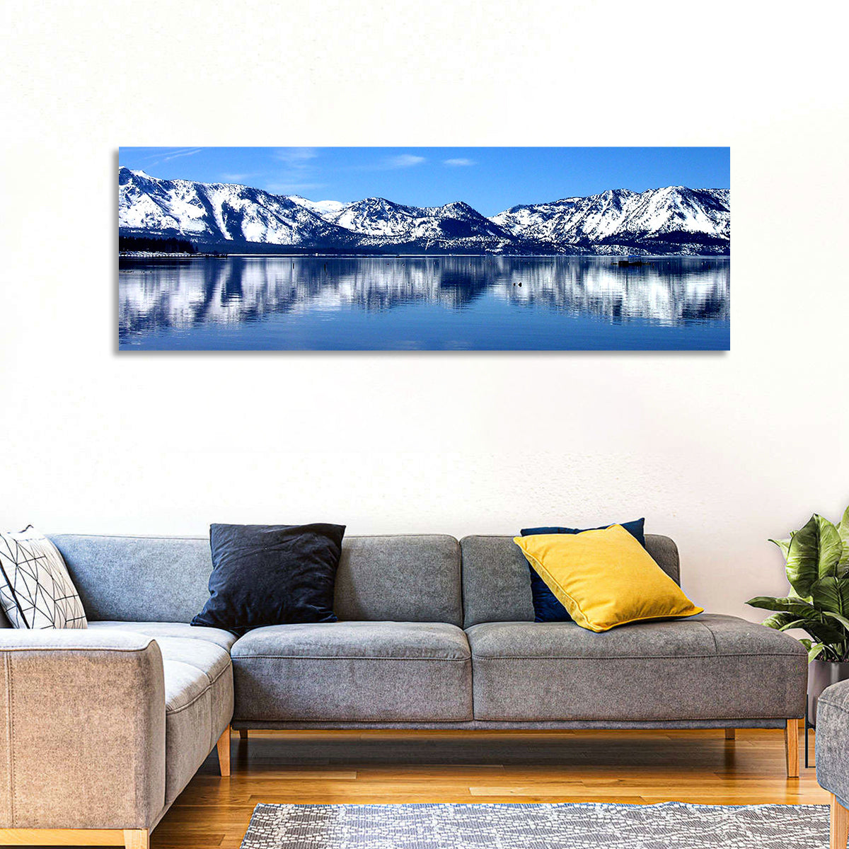 Lake Tahoe Mountain Reflection Wall Art