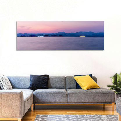 Hangzhou Thousand Island Lake at Dusk Wall Art