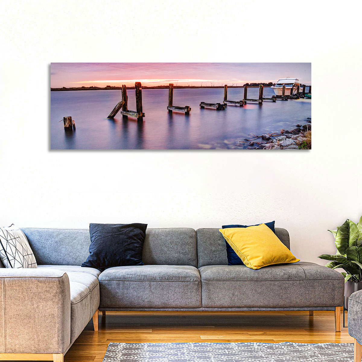 Bayou Lafourche Sunrise Wall Art