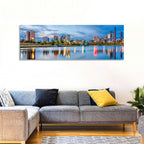 Birmingham Railroad Park Skyline Wall Art