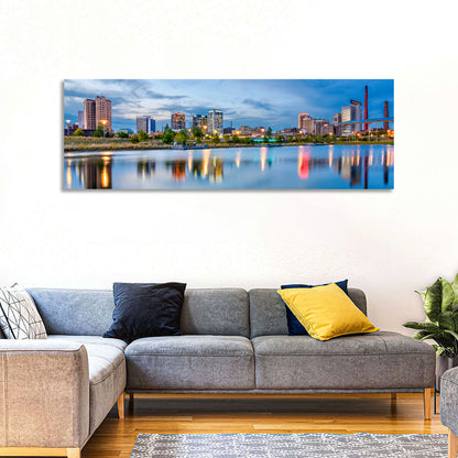 Birmingham Railroad Park Skyline Wall Art