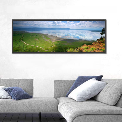 Lake Nakuru Cliffside Reflection Wall Art