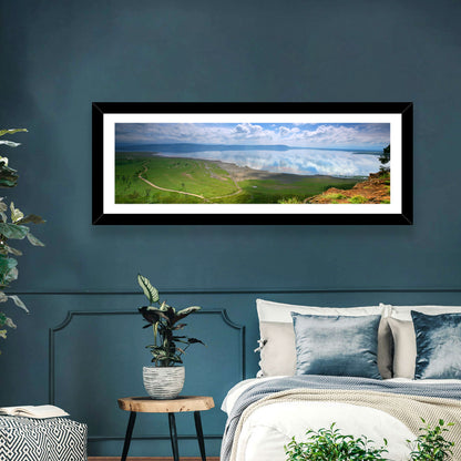 Lake Nakuru Cliffside Reflection Wall Art