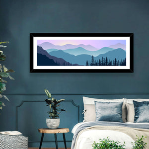 Mountains Range Wall Art