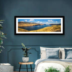 Golden Grass at Kamloops Lake Wall Art
