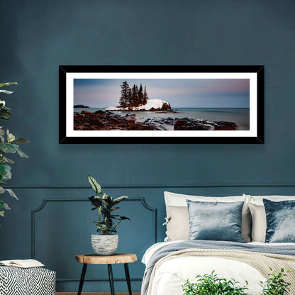 Lake Superior Winter Shore Wall Art