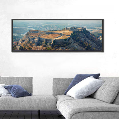 Rozafa Castle Aerial View Wall Art