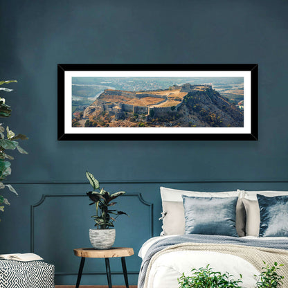 Rozafa Castle Aerial View Wall Art