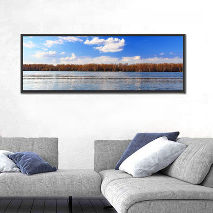 Andalusia Slough Autumn River Wall Art