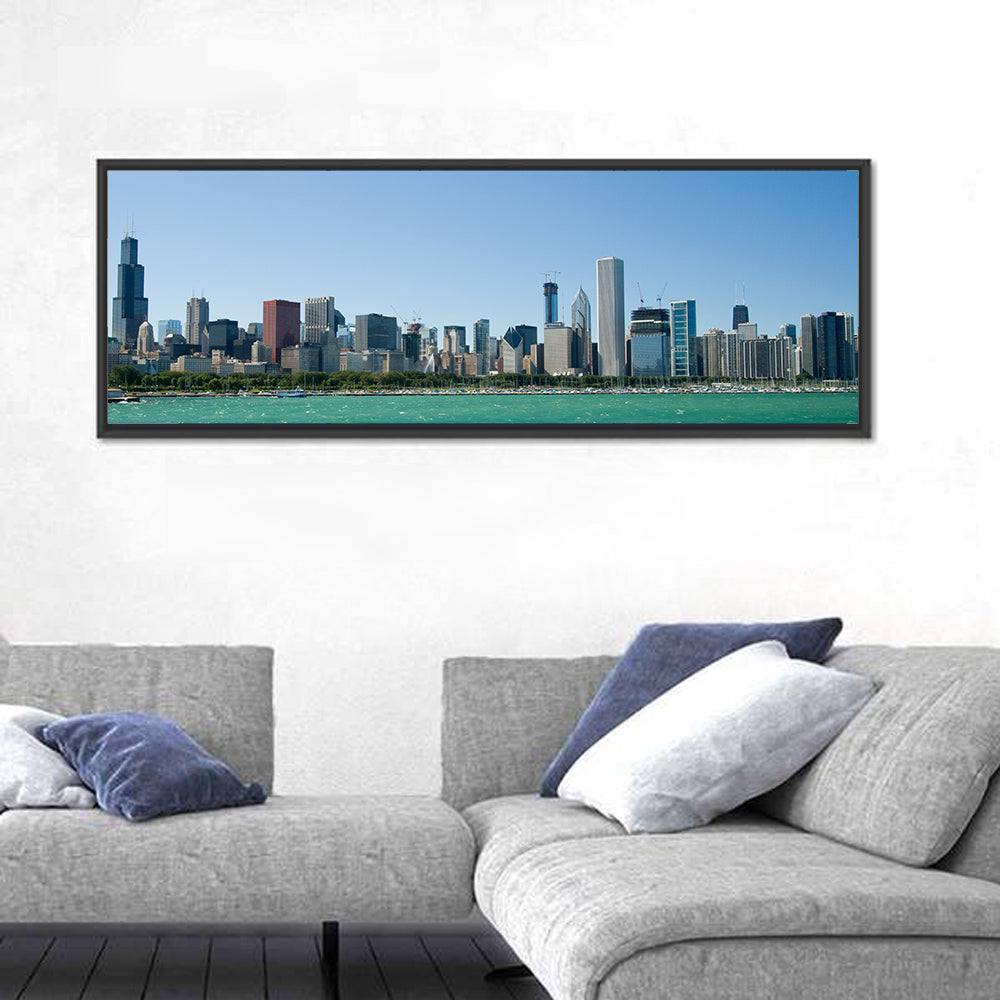 Chicago Skyline with Willis Tower Wall Art