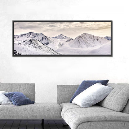 Zaili Alatay Snow Peaks Wall Art