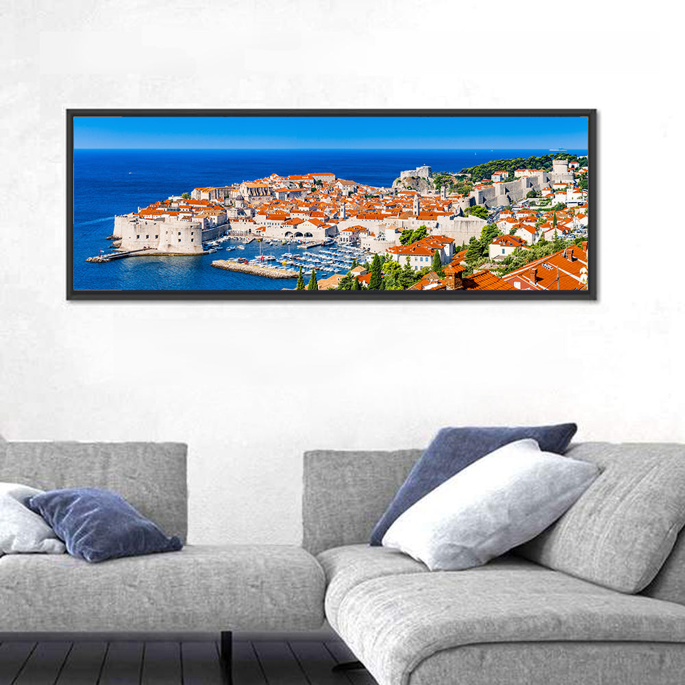 Dubrovnik Old Town View Wall Art