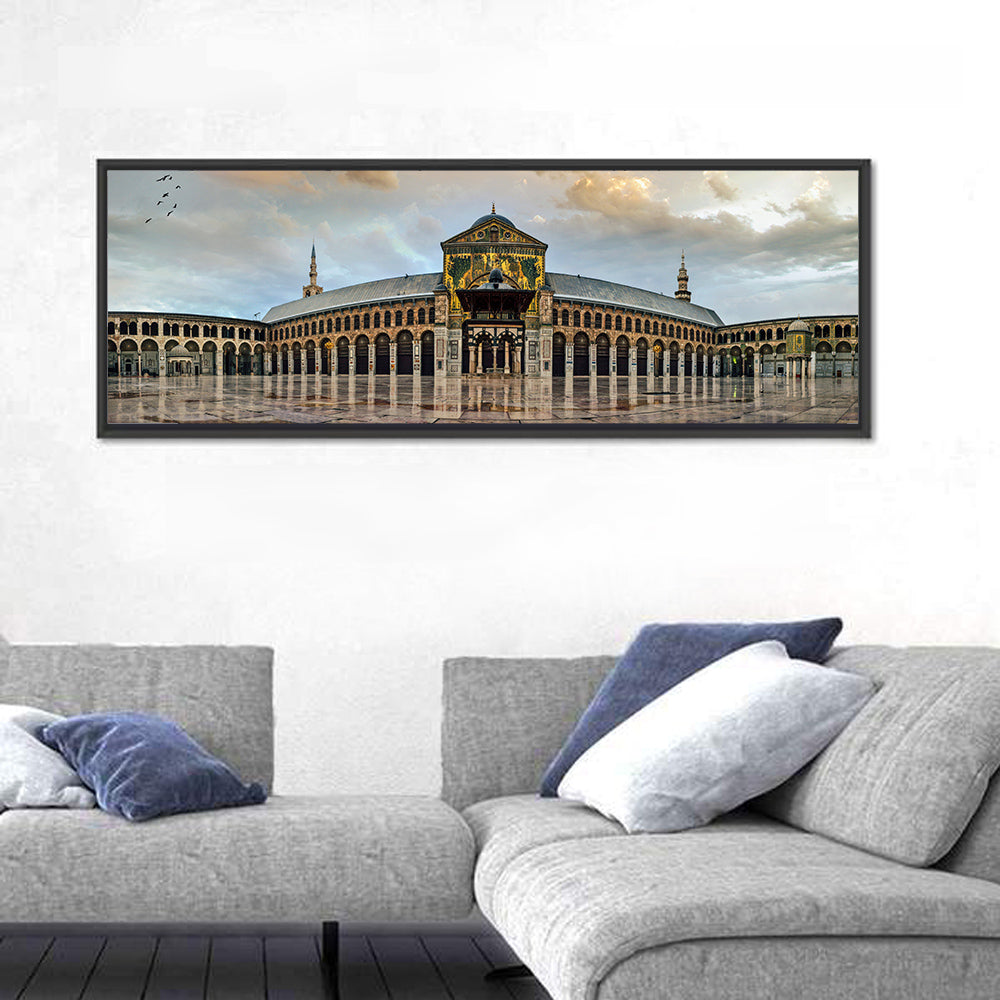 Umayyad Mosque, Damascus Wall Art in a room, panoramic