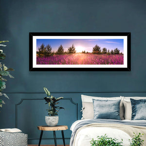 Blossoming Meadow Field Wall Art