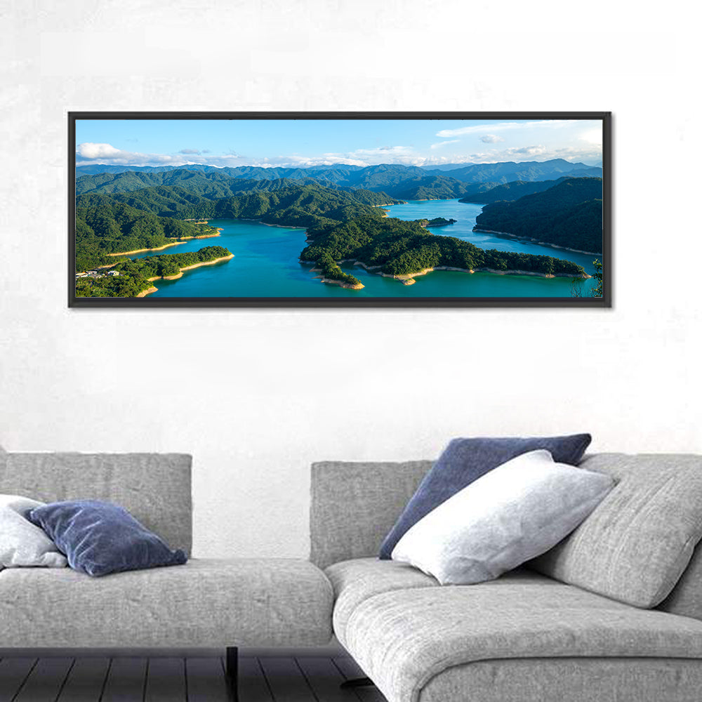 Emerald Qiandao Lake Wall Art