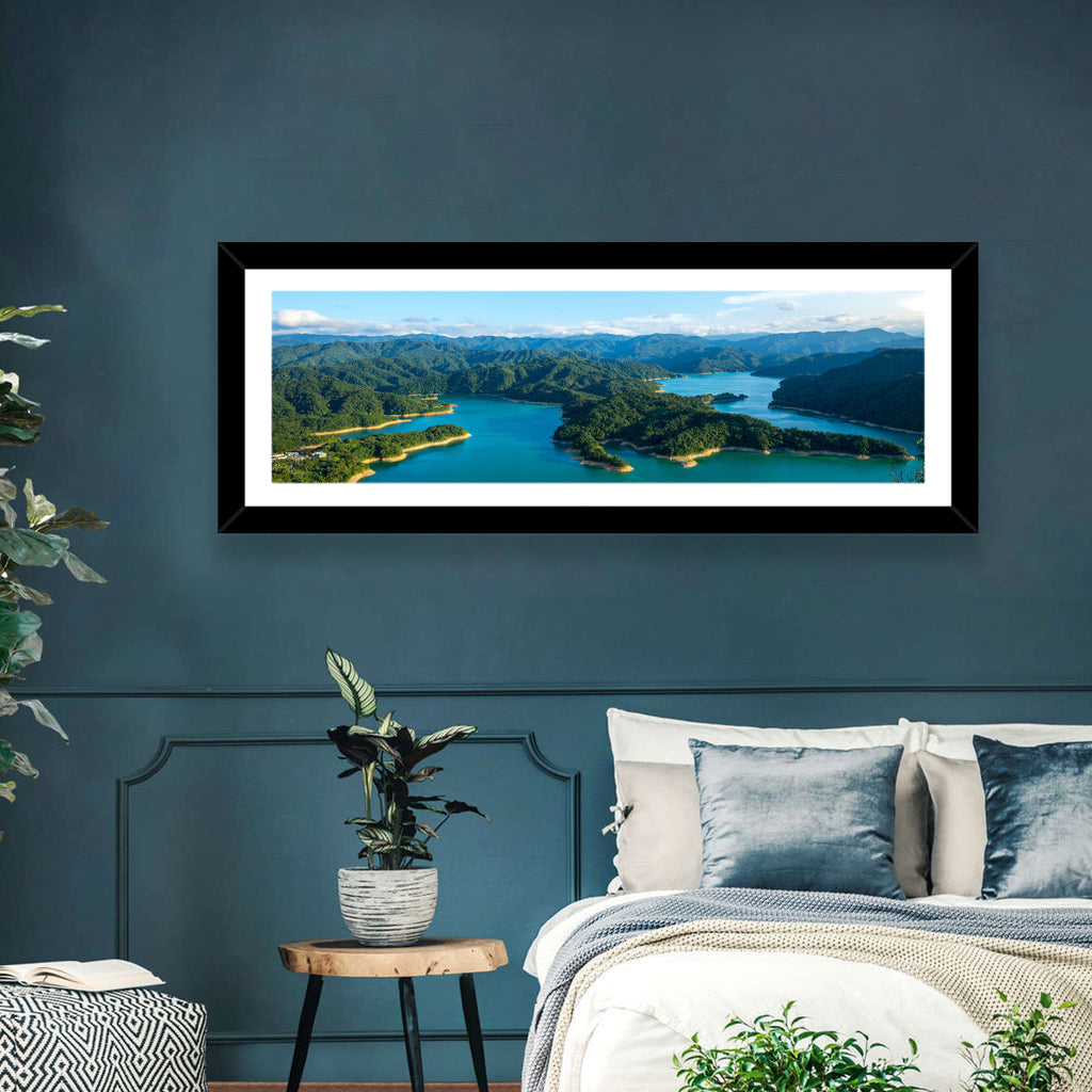 Emerald Qiandao Lake Wall Art