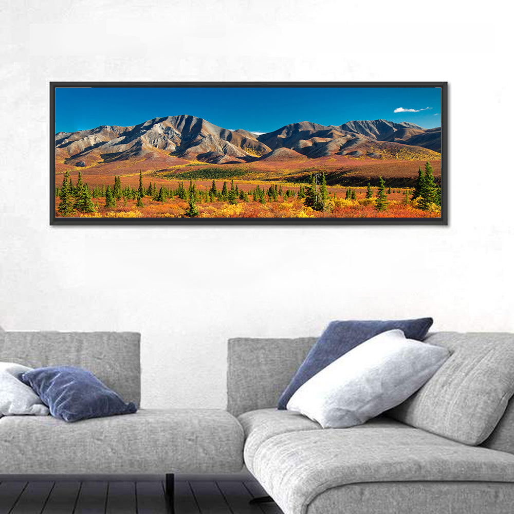 Denali Autumn Peaks Wall Art