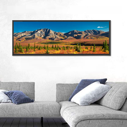 Denali Autumn Peaks Wall Art