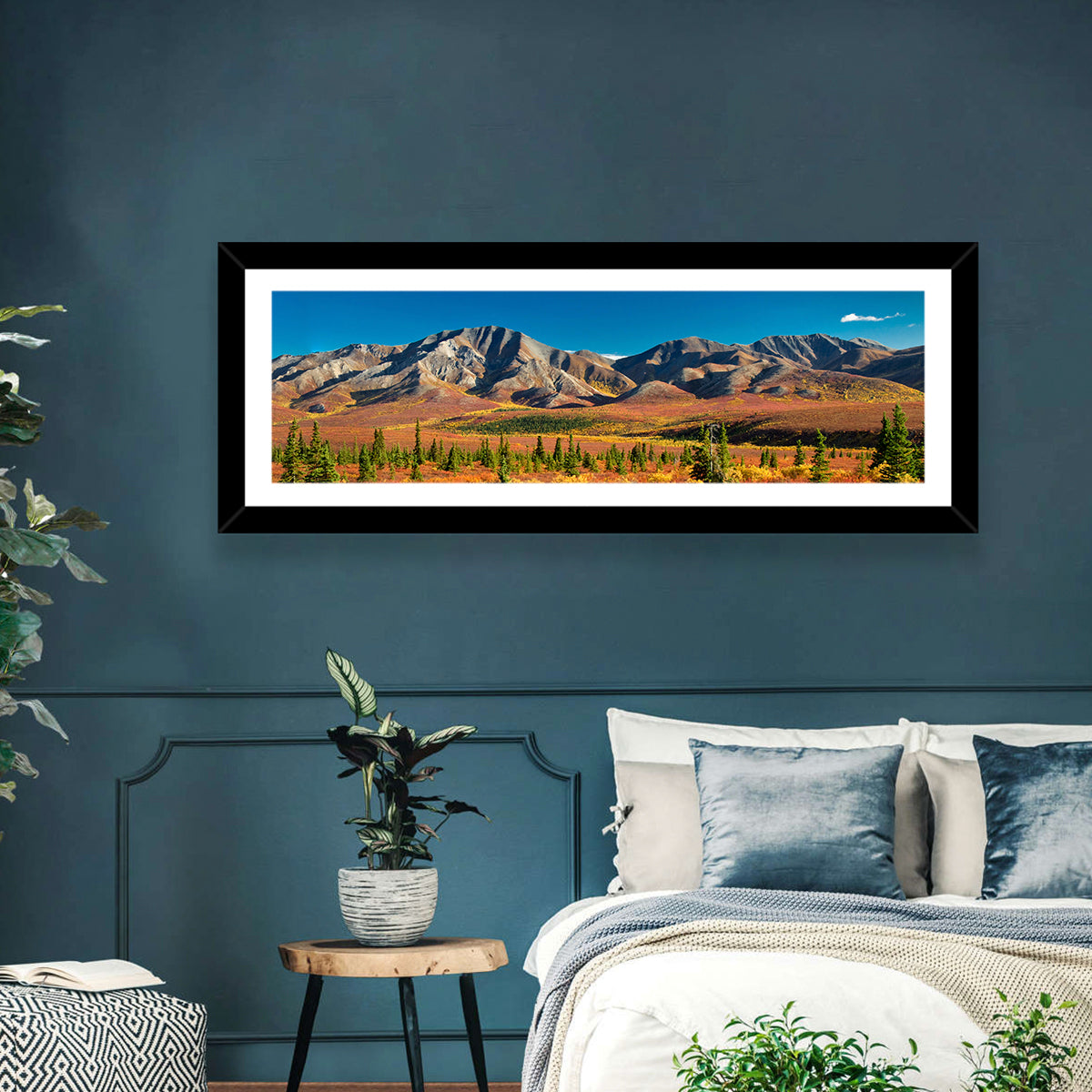 Denali Autumn Peaks Wall Art