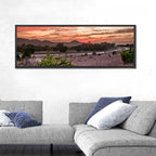 Sunset Curve on Texas Highway 16 Wall Art