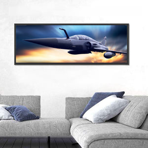 Fighter Jet in Air Wall Art