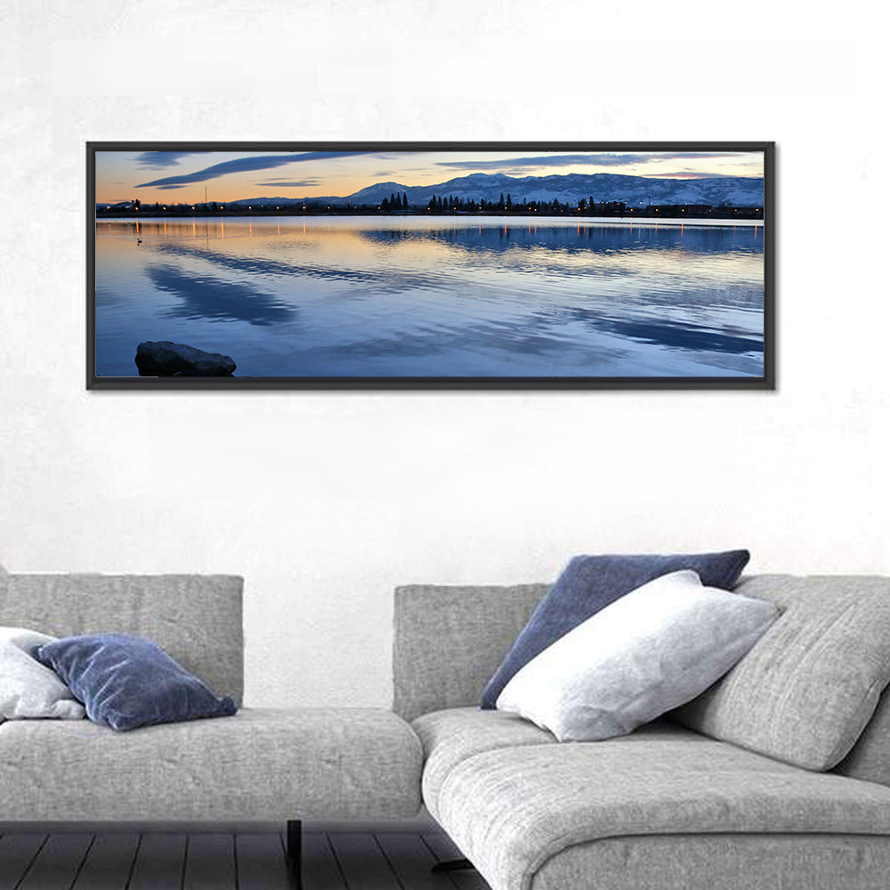 Sparks Marina Twilight Reflection Wall Art