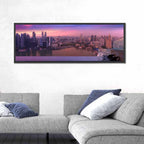 Marina Bay Singapore Skyline Wall Art