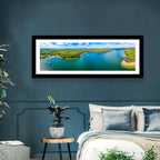 Silvan Reservoir Shoreline Wall Art