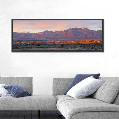Taos Valley Sunset Wall Art