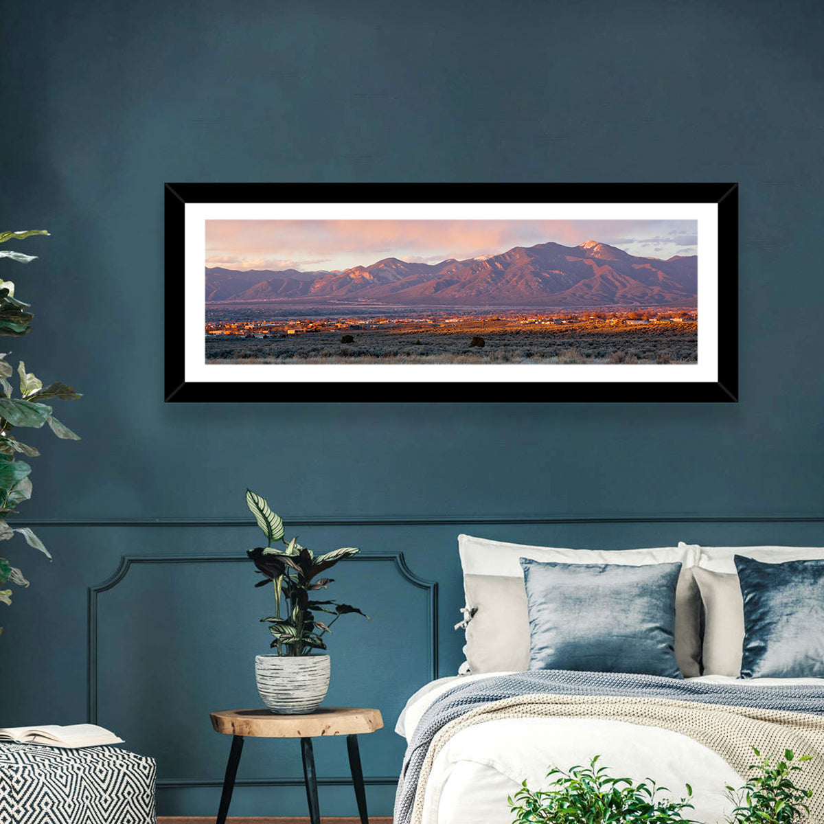 Taos Valley Sunset Wall Art