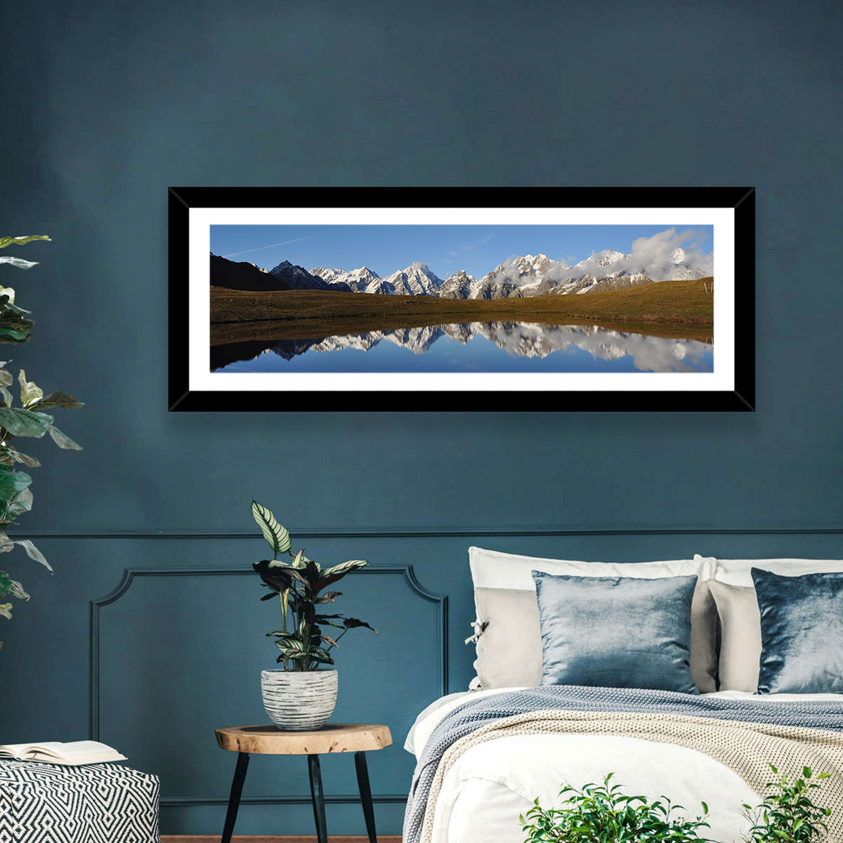 Svaneti Lake Reflection Wall Art