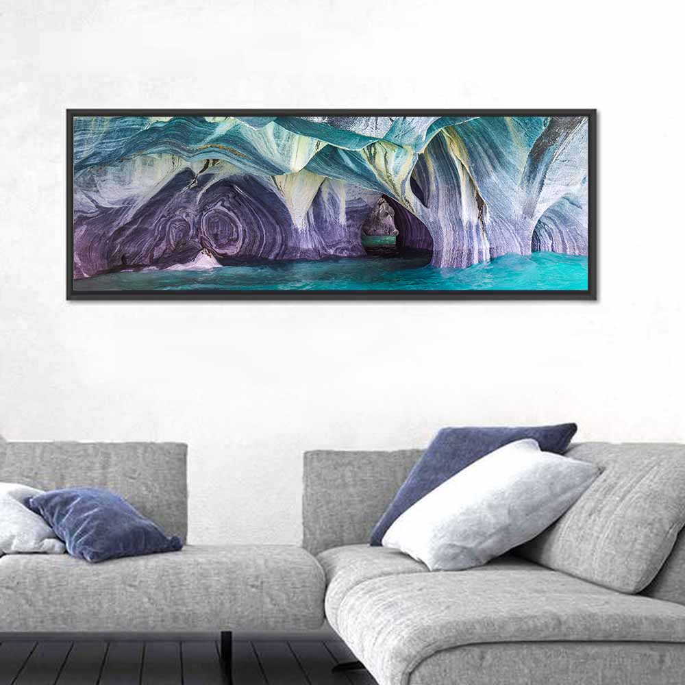 Marble Caves of Lake General Carrera Wall Art
