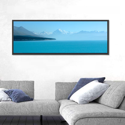 Turquoise Lake Pukaki View of Mount Cook Wall Art