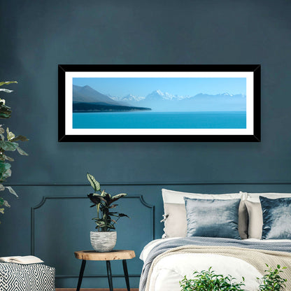 Turquoise Lake Pukaki View of Mount Cook Wall Art