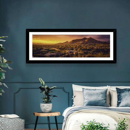 Scottsdale Desert Sunset Wall Art