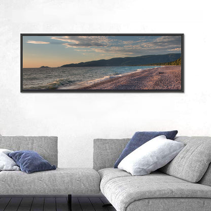 Lake Superior Pebble Beach Wall Art