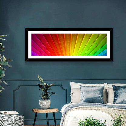 Geometric Rays Abstract Wall Art