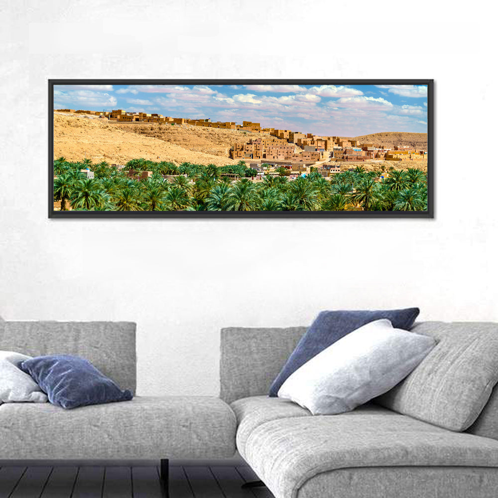 Ksar Bounoura Oasis Town Vista Wall Art
