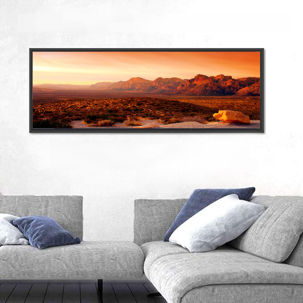 Red Rock Canyon Sunset Wall Art