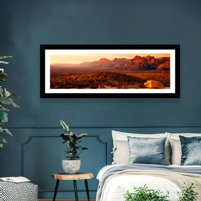 Red Rock Canyon Sunset Wall Art
