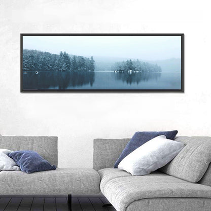 Burr Pond Winter Reflection Wall Art