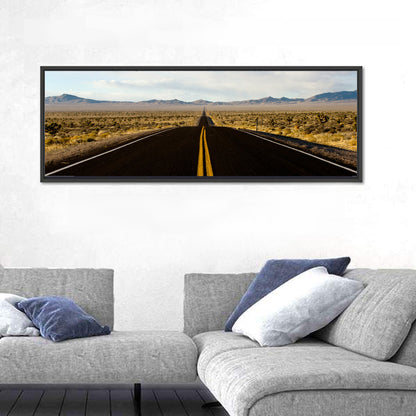 Nevada Desert Highway Wall Art